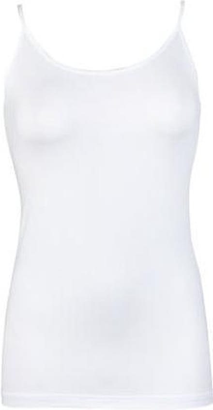 Beeren dames hemd spaghetti bandjes Elegance wit-M - M