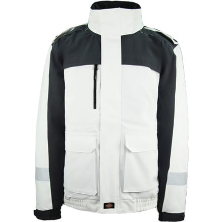 Dickies Winter Werkjas Waterdicht Heren Wit/Grijs
