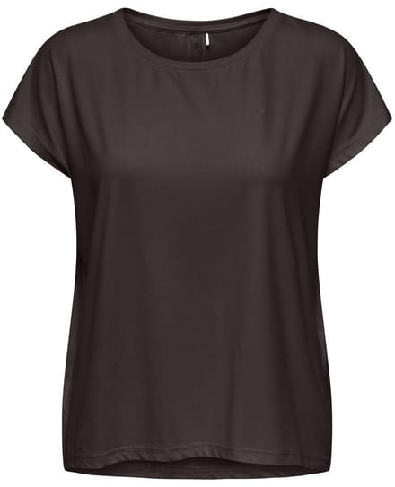 ONLY PLAY AUBREE LIFE ON SS BAT LOOSE TEE NOOS Chocolate Tor 15137012 chocolat