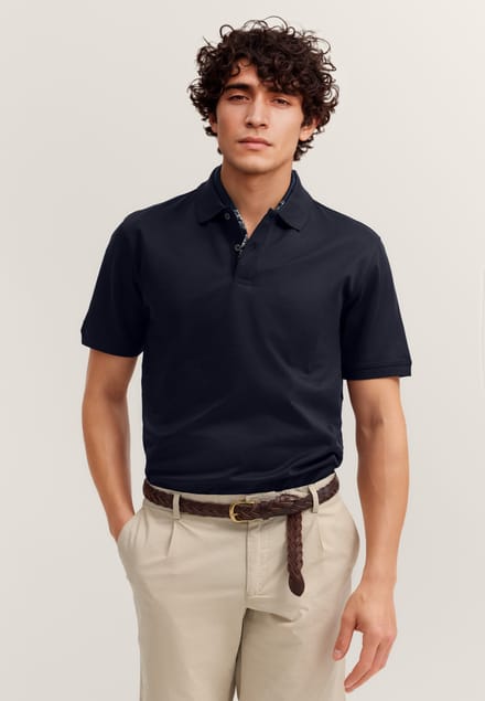 Bugatti Herren Polo shirt subtiel elegant