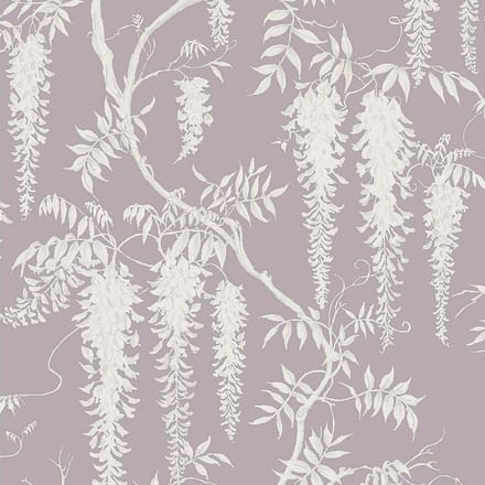 Next vliesbehang Wisteria Trails Mauve 10mx52cm