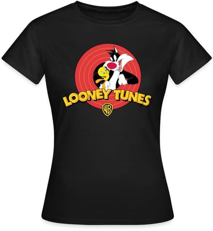 Looney Tunes Sylvester And Tweety T-Shirt Dames