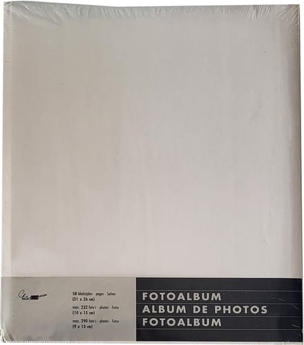 Fotoalbum 58 Pagina's Wit