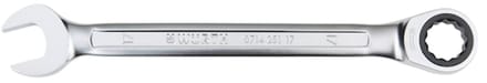 Wurth - Ratelringsteeksleutel metrisch, recht - Metrische ratelringsteeksleutel met POWERDRIV®