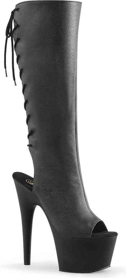 Pleaser Laarzen -35 Shoes- ADORE-2018 US 5 Zwart