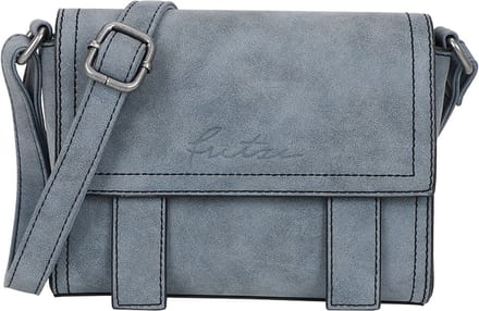 Fritzi aus Preußen Schoudertas Fritzi Jive Satchel Blue Grey Blauwgrijs