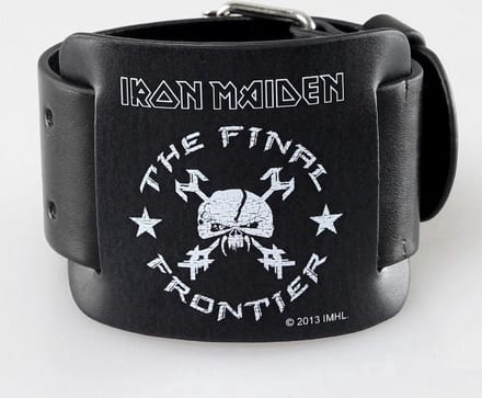 Iron Maiden - The Final Frontier - Leren Polsband