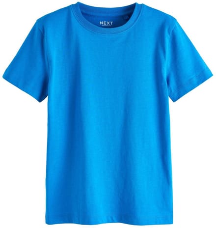 Next - Jongens - T-shirt met korte mouwen standaard pasvorm - Blauw