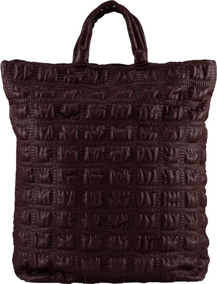 JOST Rugzak Schoudertas met laptopvak Senja X-Change Bag Wine Wijnrood