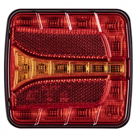 achterlicht led 20x led - links - 12/24 volt - ledlamp - achterlamp - trailerlamp