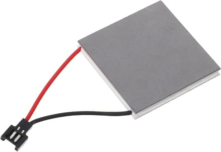 Ventilator Blad - Reparatiedelen Kachelventilator - Haard Verwarming - Stille Werking - 4 x 4 x 0.25 cm - Zilver