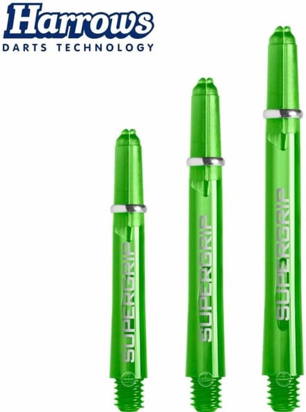 Harrows Supergrip Green - Dart Shafts