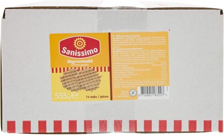 Sanissimo Wafel slagroom 74 stuks x 8 gram