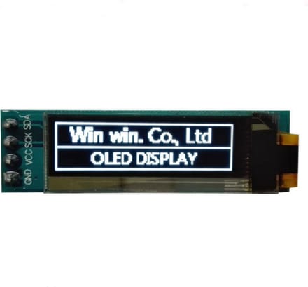 OTRONICÂ® Mini OLED display wit 0.91 inch 128x32 pixels I2C voor Arduino of Raspberry Pi