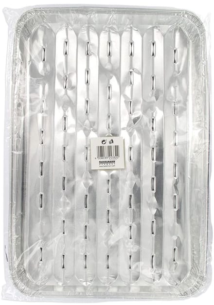 Set van 5 aluminium bakjes 34 x 23 cm Fackelmann