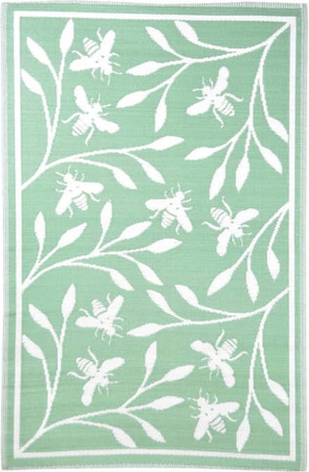Esschert Design Buitenkleed Bijenprint 182X122 Cm