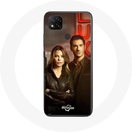 Xiaomi Redmi 9C-hoesje Chloe Decker en Lucifer Morningstar