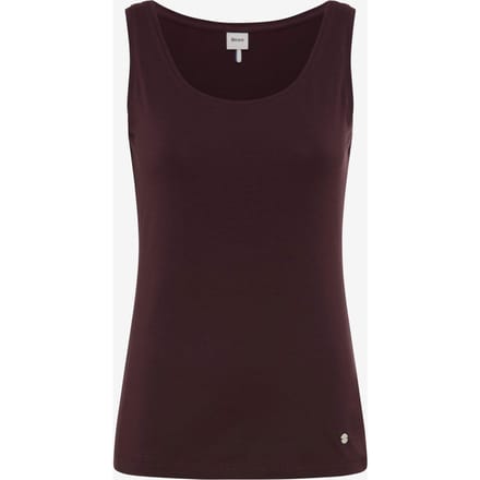 Brax Dames Top  Style SILVY blackberry violet, donkerpaars, maat 36