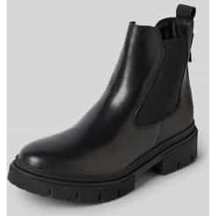 Chelsea boots met elastische inzet