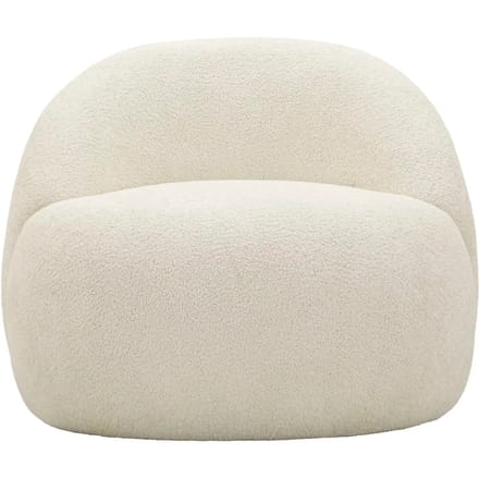 Fauteuil Ginevra Armchair White 81×78×64 cm