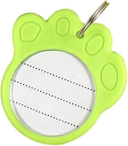 DIY Hondenpenning |Naamplaatje Hond|Identity tag| Set van 2 | Groen