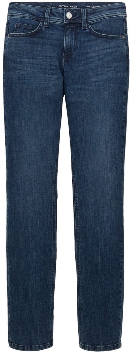 Tom Tailor - TTALEXA STRAIGHT-jeans - Maat 31/32 - dark stone wash denim