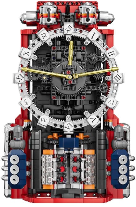 Mould King Cyberpunk Mechanisch Horloge 10187