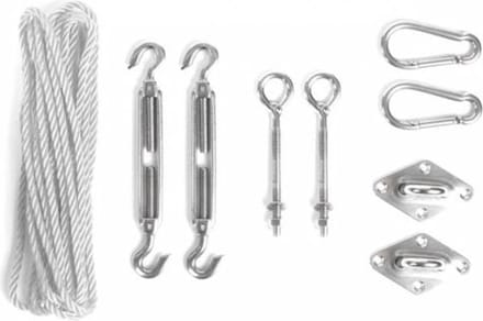 8 X RVS Bevestigingsset