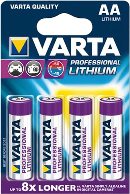 Varta Ultra Lithium AA Blister 4 - 100 blisters