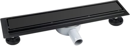 Lineaire Doucheput 60cm RVS – Draaibare 2-in-1 Tegel Inleg – Met Geurstopper en Haarzeef