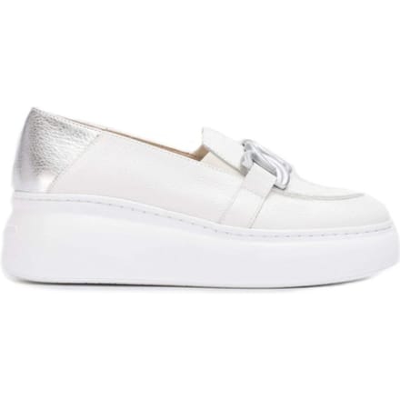 Wonders Begin - dames moccasin - Wit - maat 42 (EU) 9 (UK)