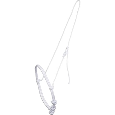 Halter voor paard met witte touw Professional's Choice