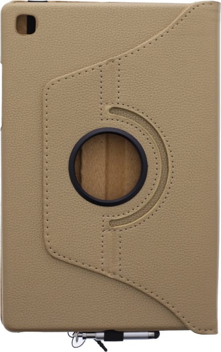 LuxeBass Samsung Galaxy Tab A7 (2020) Tri-Fold - Multi-Stand Case - Smartcase - Smart Cover - Hoesje - Beschermcase - Goud