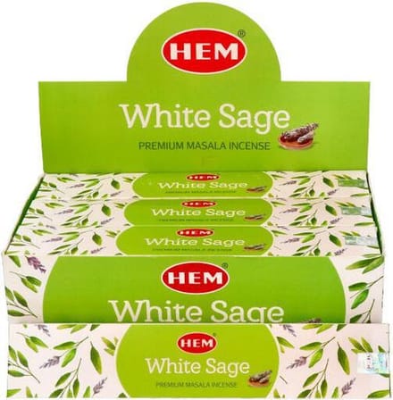 Hem White Sage wierook 15gr pak