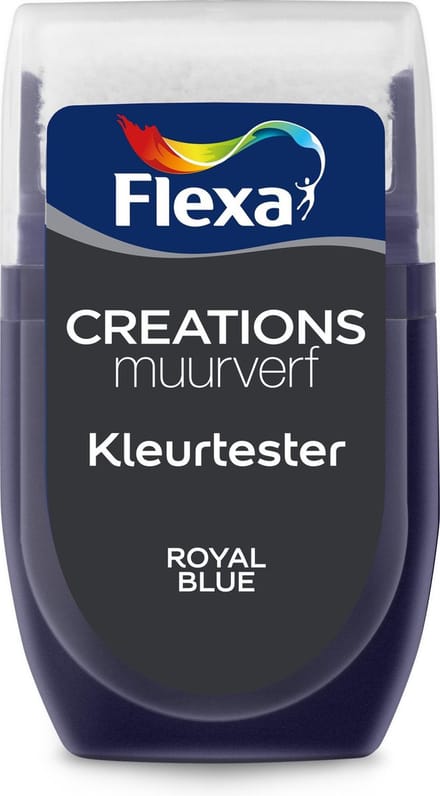 Flexa - Creations - Muurverf - Kleurtester - Royal Blue - 30 ml