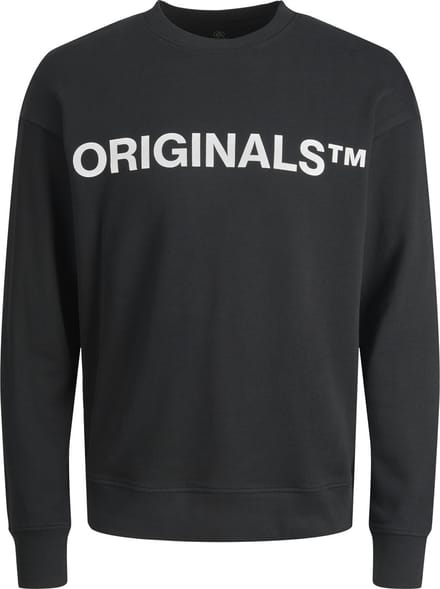 Jack & Jones sweater jongens - zwart - JORclean - maat 152