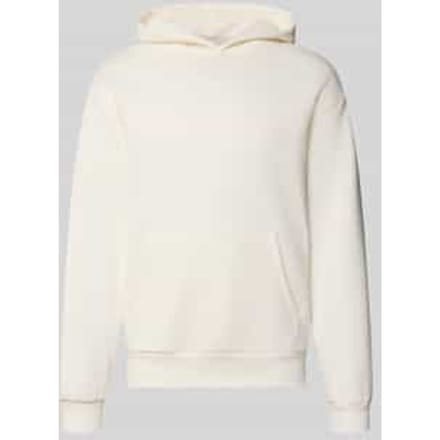 regular fit hoodie met kangoeroezak
