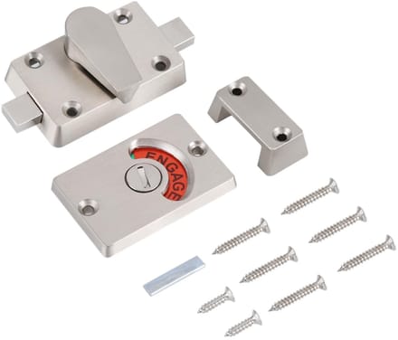 Dailygoods- Deurslot Slijtvast - Deurgrendel - Klink-indicatorslot