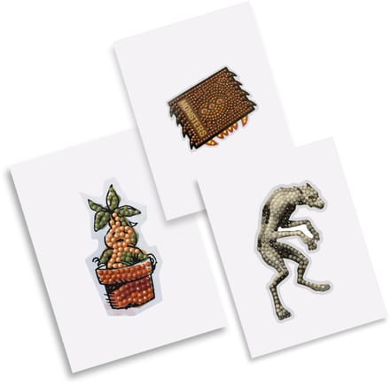 Harry Potter - Crystal Art - Sticker 3X