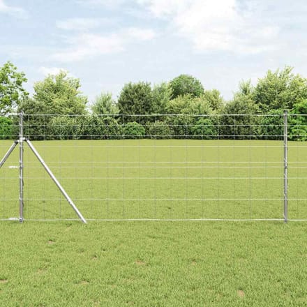 vidaXL - Grond - Fix - Gelast - Draadhek - 50 - x - 1 - m - Gegalvaniseerd - staal - Mesh