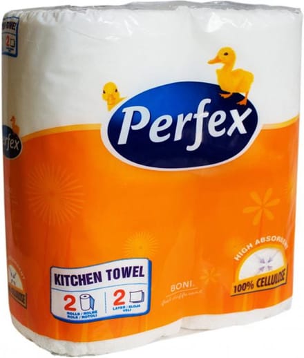 Perfex Keukenpapier 2-Laags 2 Rollen