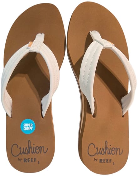 Reef Cushion Breeze Slippers - Dames - Wit - Maat 44