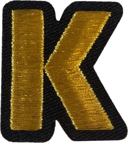 Fjesta© Oeteldonk embleem - Gouden letter K