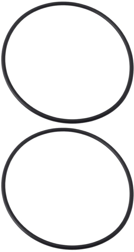 Dailygoods- Afdichting O-Ring - 2 Stuks - Rubber Afdichtingspakking - Compatibel met Bestway Flowclear - Filterpomp - OD.6.5"x T.0.2