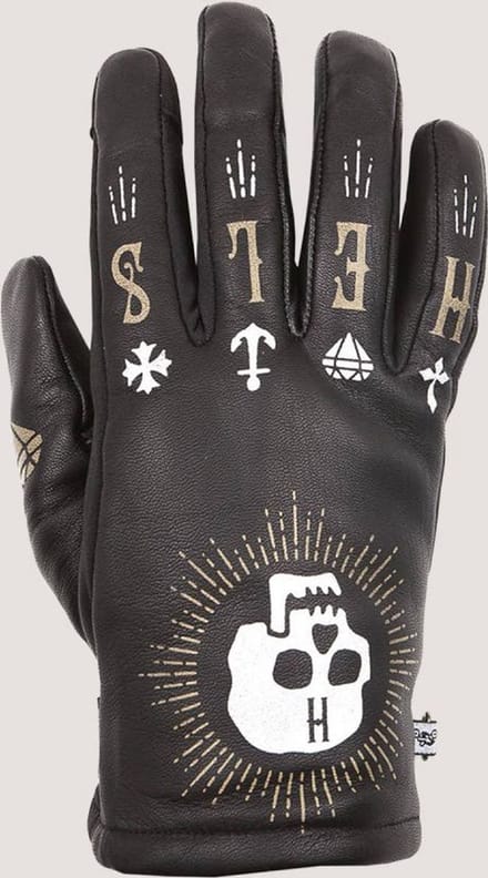Helstons Kustom Zwart - Handschoen