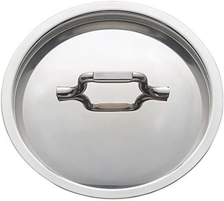 Inox deksel 14 cm - roestvrijstaal afdeksel voor pannen