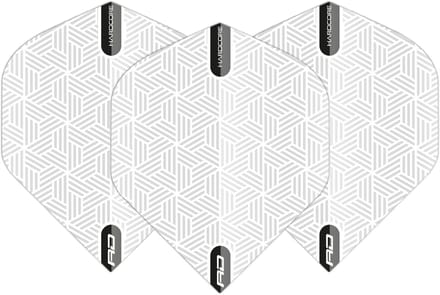 Red Dragon Hardcore XT White - Dart Flights