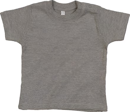 Babybugz Baby T BZ02 - Heather Grey Melange - 2-3 Jaar