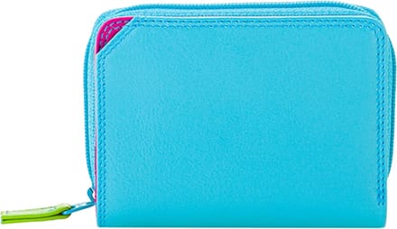 MyWalit MyWalit Portemonnee Dames - Ritsportemonnee - Leer - Blauw