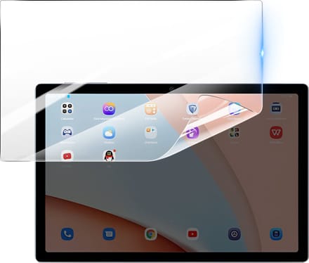 3mk, Geschikt voor Blackview Tab 15, Schokbestendige Hydrogel Screenprotector, Transparant